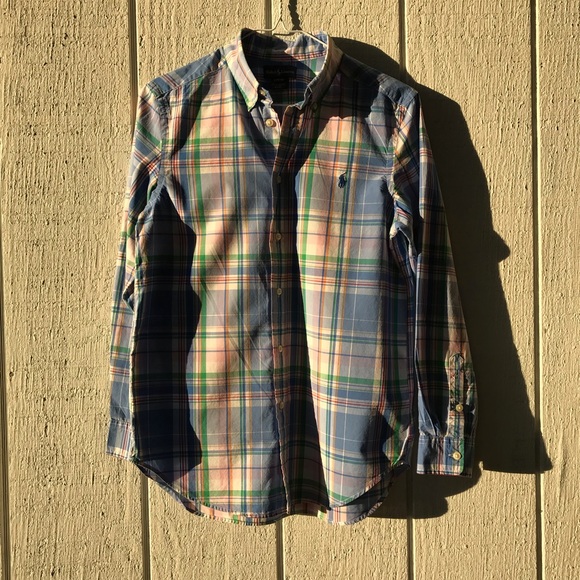 Polo Ralph Lauren Dress Shirt Sz 14-16 EUC - Picture 3 of 7